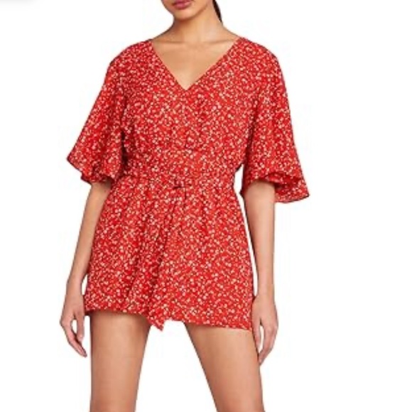 Jack by BB Dakota Pants - NWOT Jack BB Dakota Spring Breaker flutter sleeve romper size 10